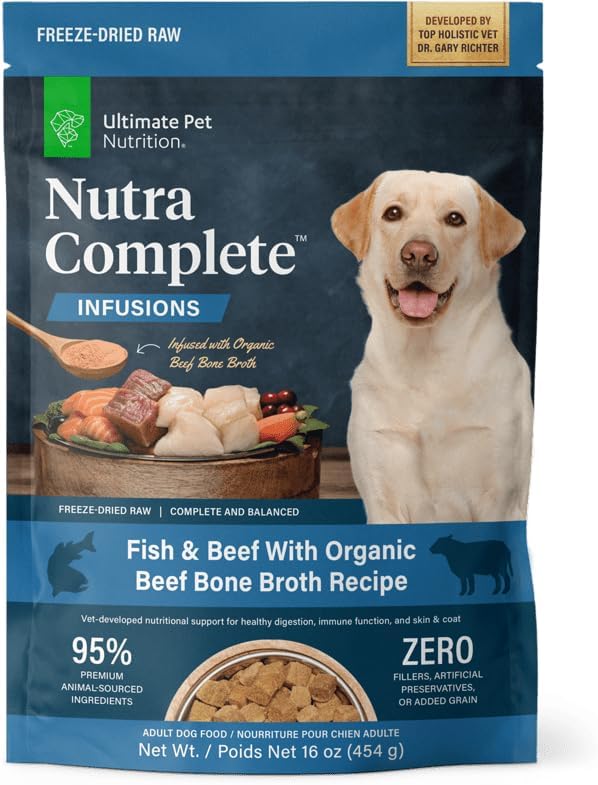 Nutra Complete Bone Broth Infusions for dogs (fish) 1 lb
