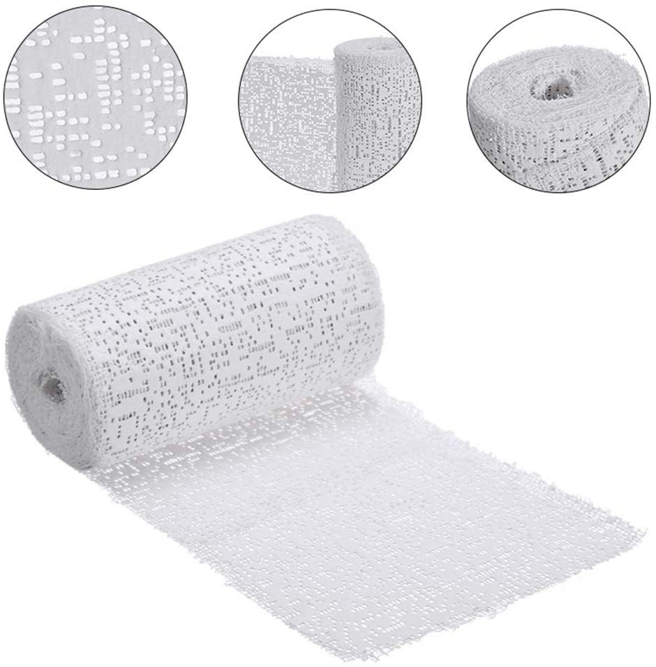 Venda de yeso para fijación rápida para cura de heridas, 4 pulgadas por 5 yardas, para brazos, piernas y pies con fractura miniatura 2