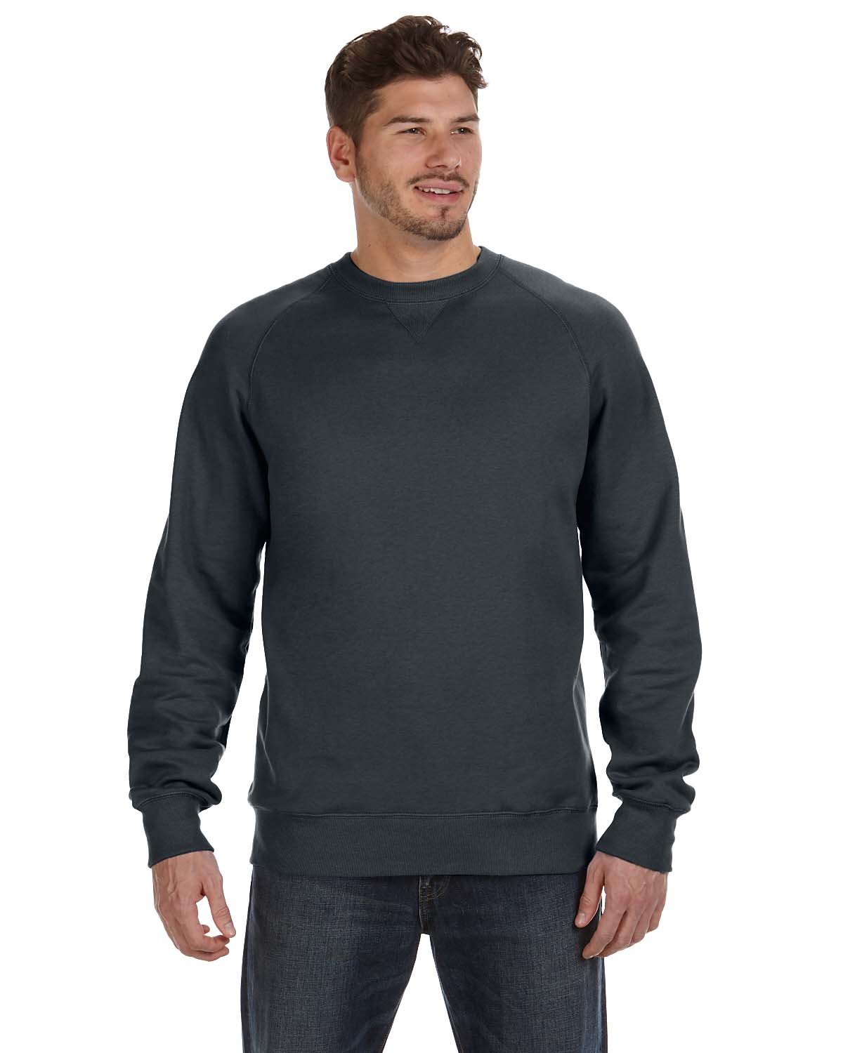 Hanes Men`s Adult Nano Pullover Crew Sweatshirt,N260,L