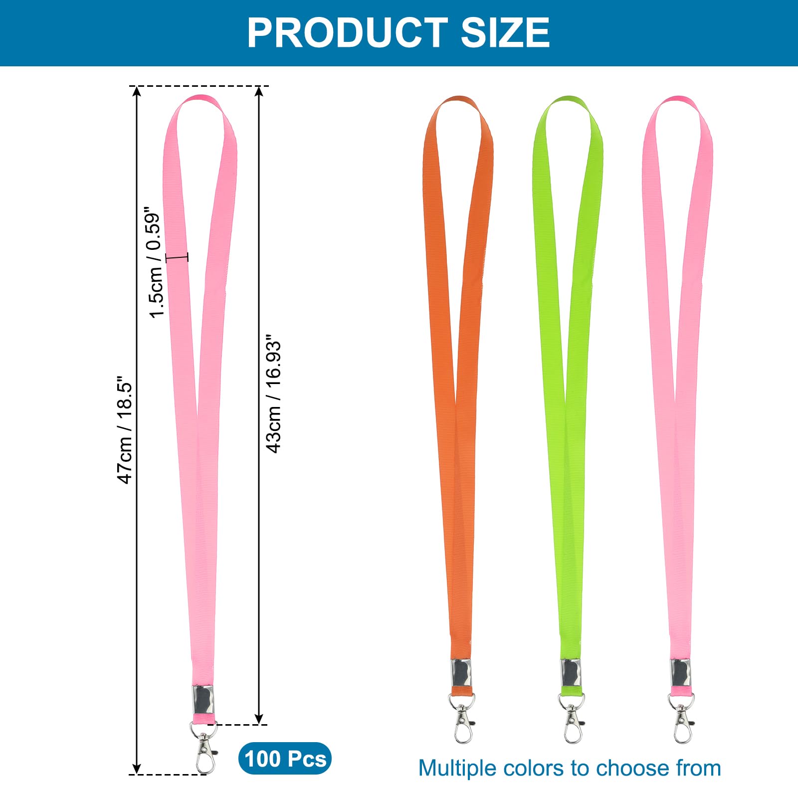 PATIKIL 48cm Lanyards Bulk - Image 2