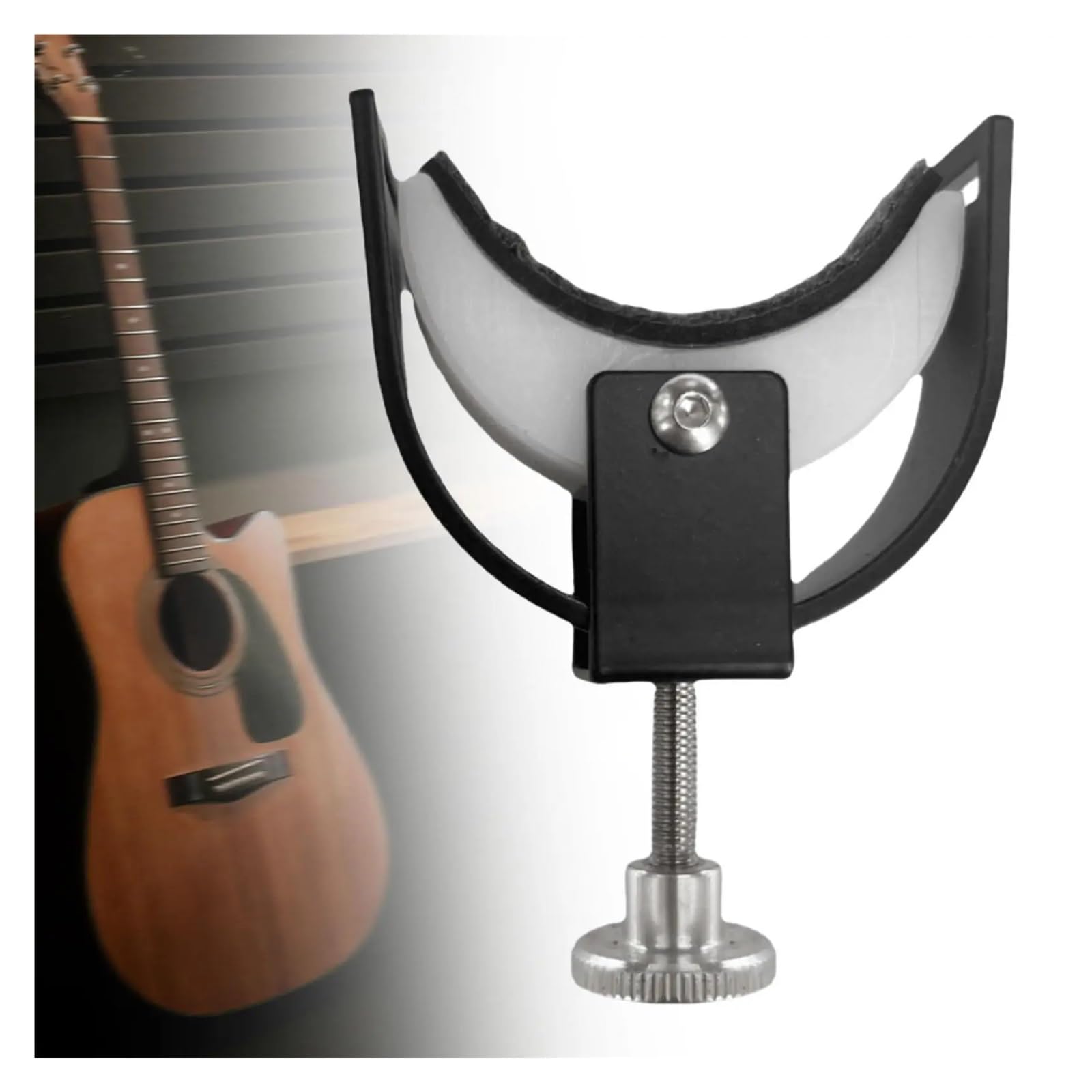 Verstellbare Fußstütze For Mehrere Instrumente, Bequem For Gitarren | Ergonomisches Design der Wiege, 3-fach höhenverstellbar, rutschfeste Stabilität for langes Üben