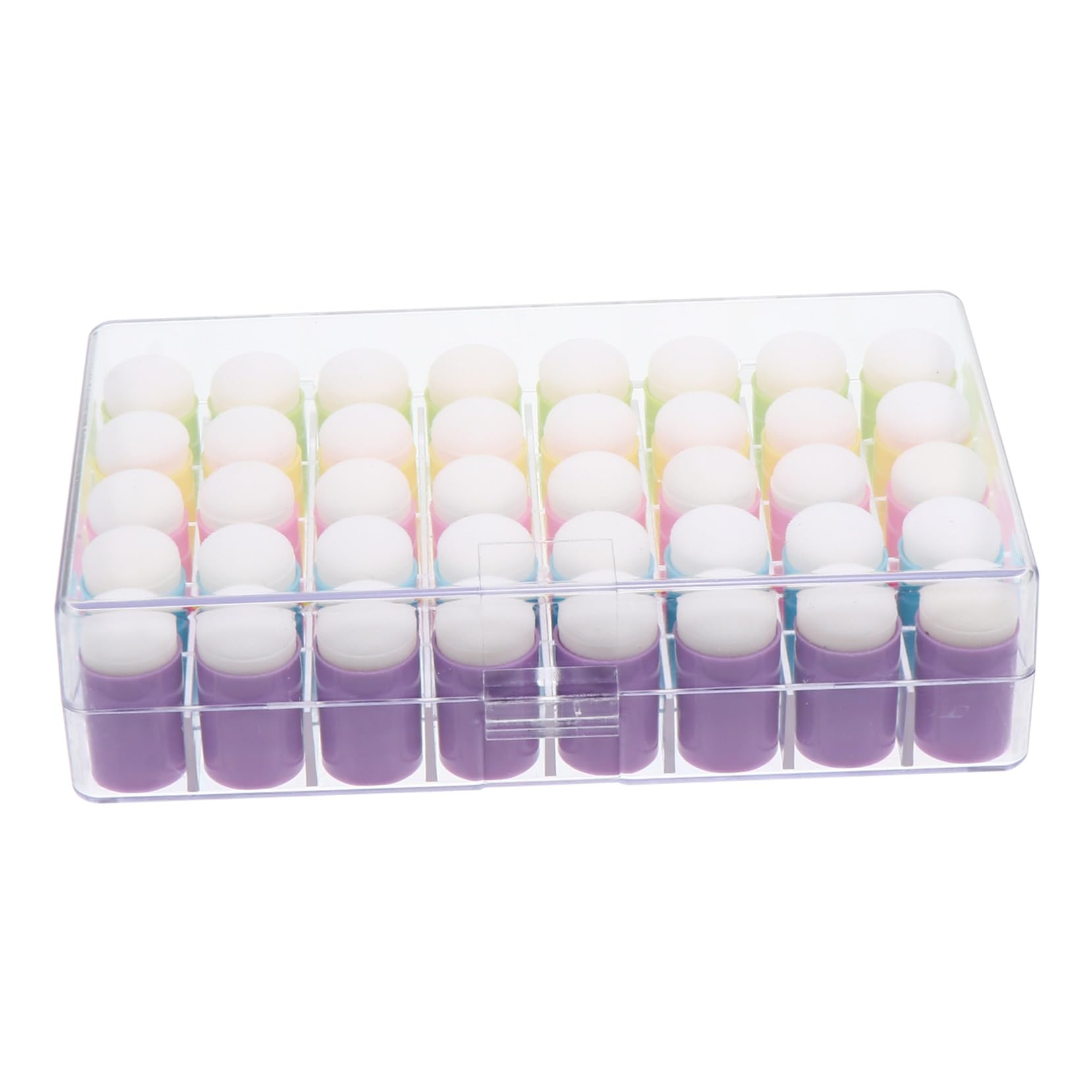 Fundas de Esponja para Pintar Dedos 40 Piezas Niños Multicolor DIY Manualidades Pintura Juego Artístico Infantil Obsequio Creativo Colegio Hogar Color Aleatorio