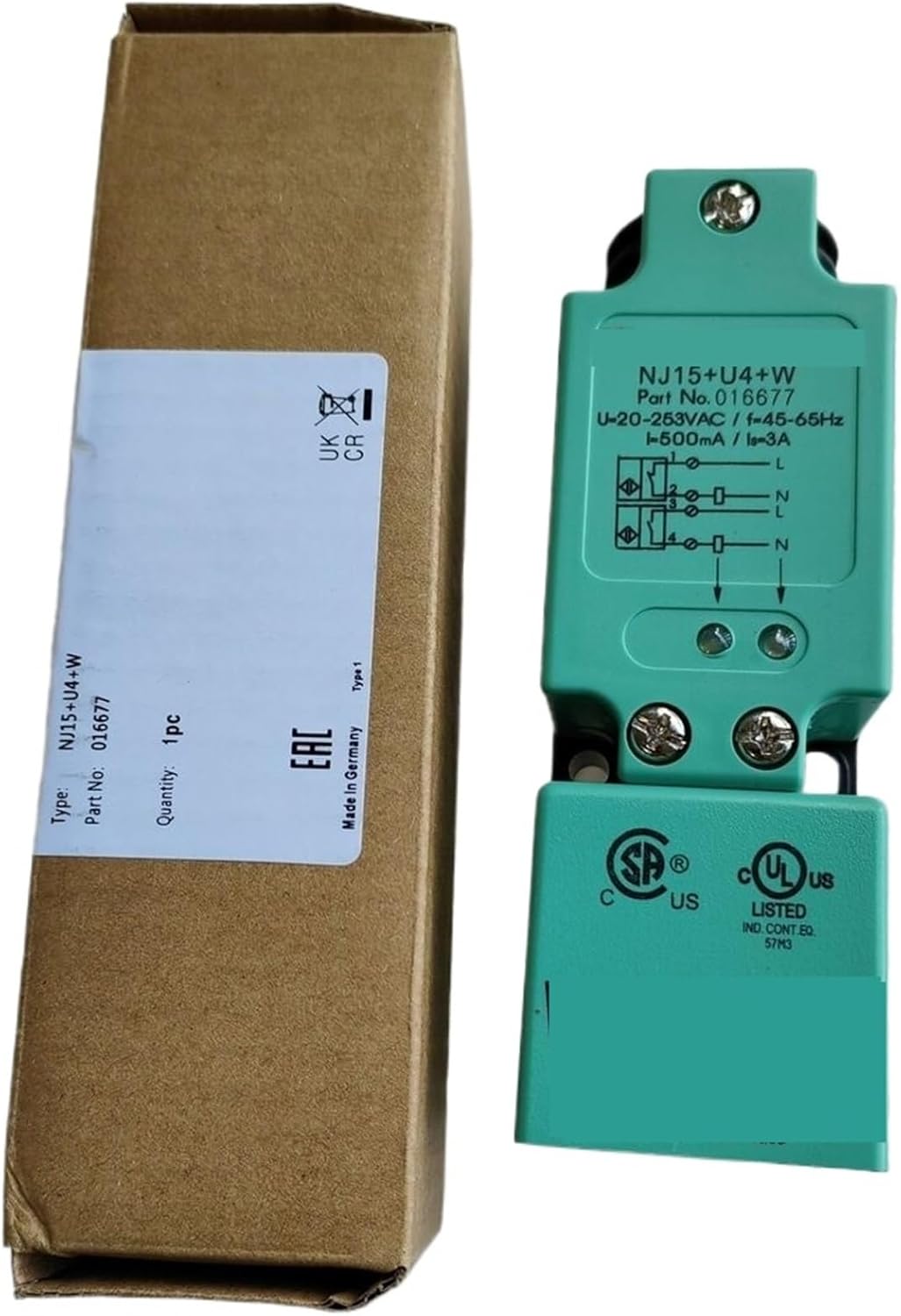 1PCS NJ15-U4-W Proximity switch sensor