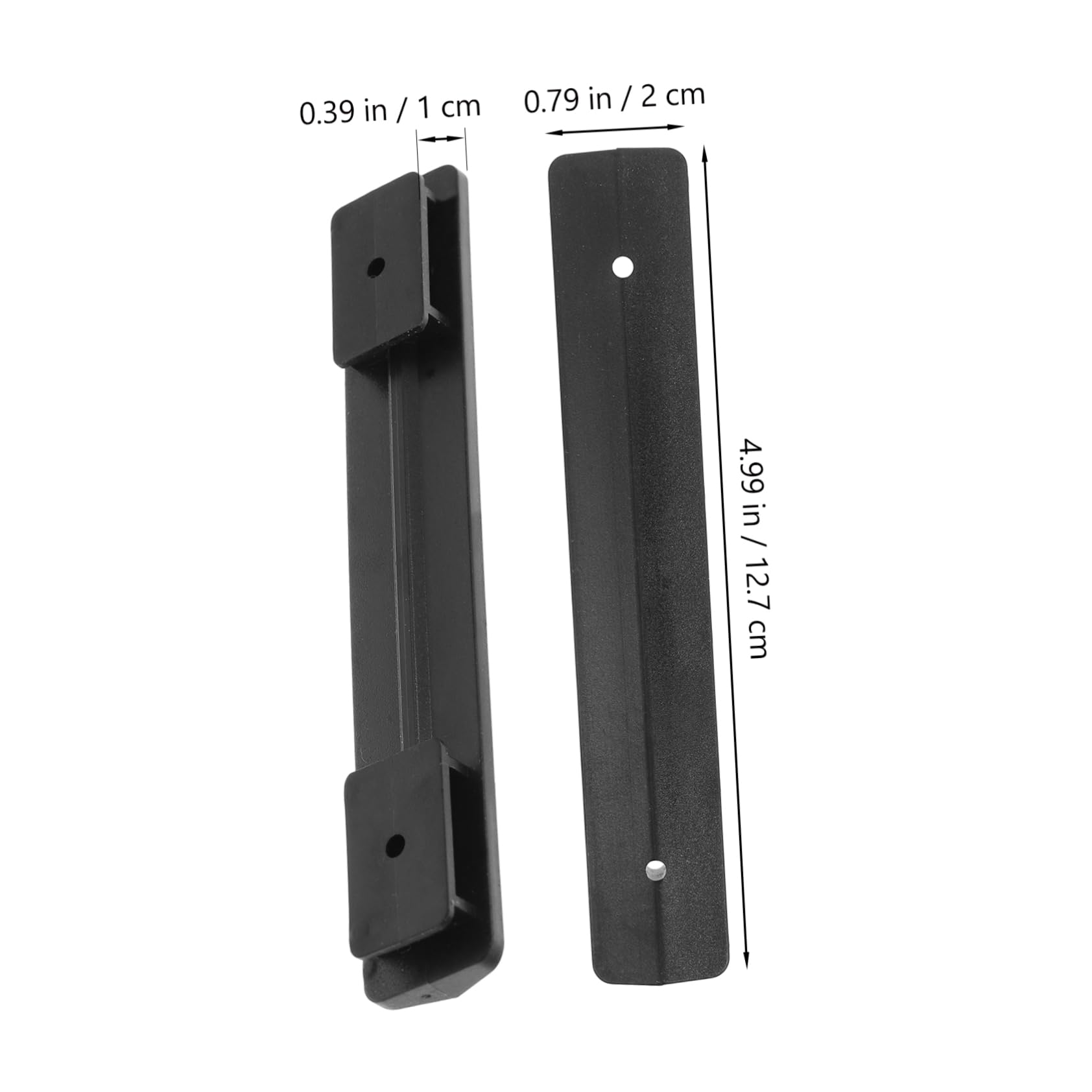 NAMOARLY Elegant Design 2 Pack Plastic Connectors Industrial Hardware for Garage Wall Kitchen Tool Organizer Heavy Duty Peg Board Hooks