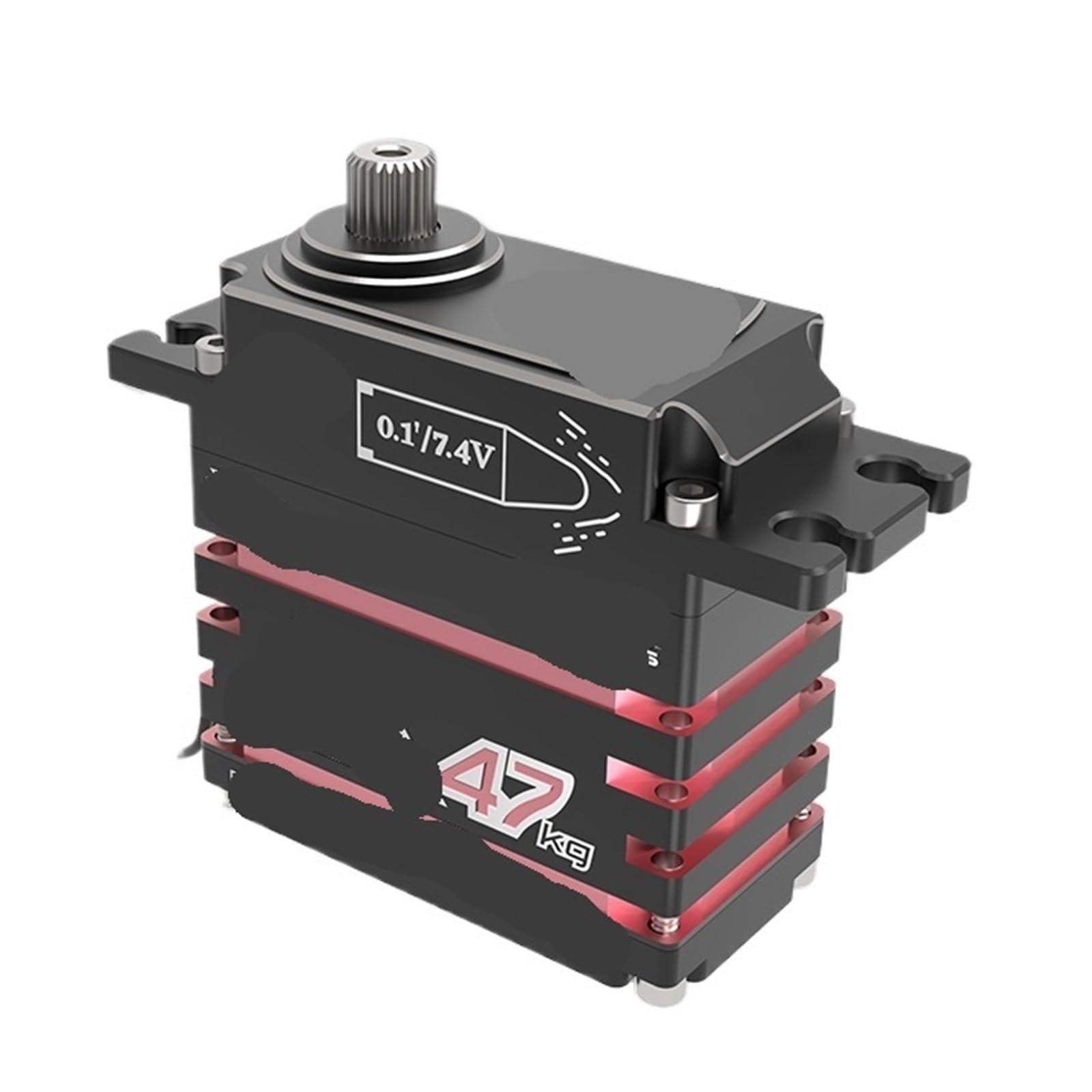 Servomoteur numérique sans balais 47kg couple élevé rotation 360 - 3