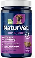 Vista 27 de NaturVet Suplemento avanzado para perros de salud articular senior, incluye glucosamina, MSM, condroitina, colágeno, ayuda a apoyar la función