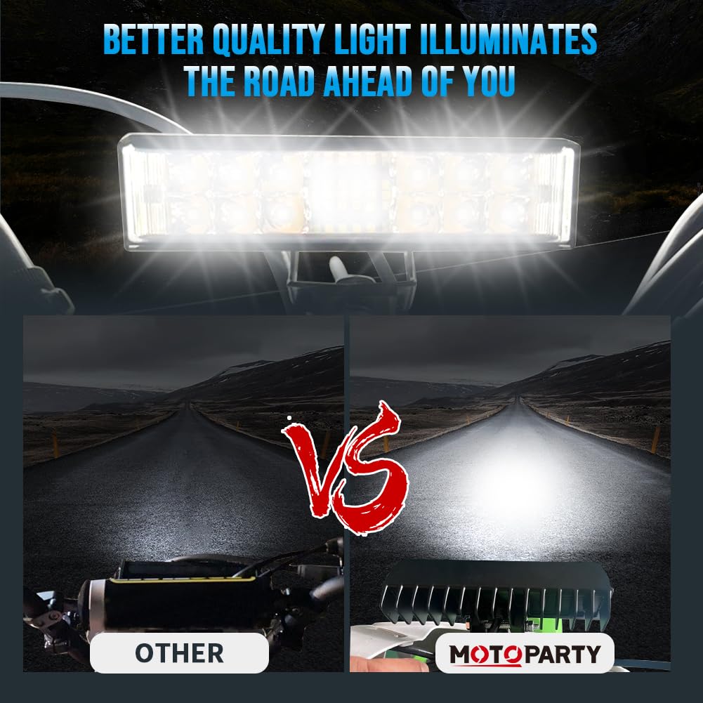 Motoparty Kit De Barra De Luz LED Para CRF110 KLX110 TTR110 YZ250F Con