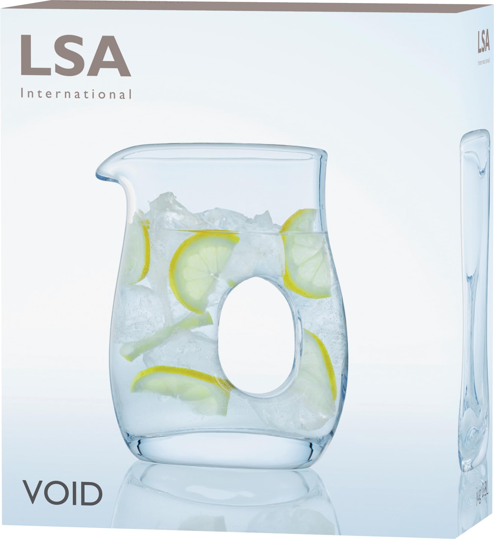 LSA International Void Jarra (800 ml), transparente
