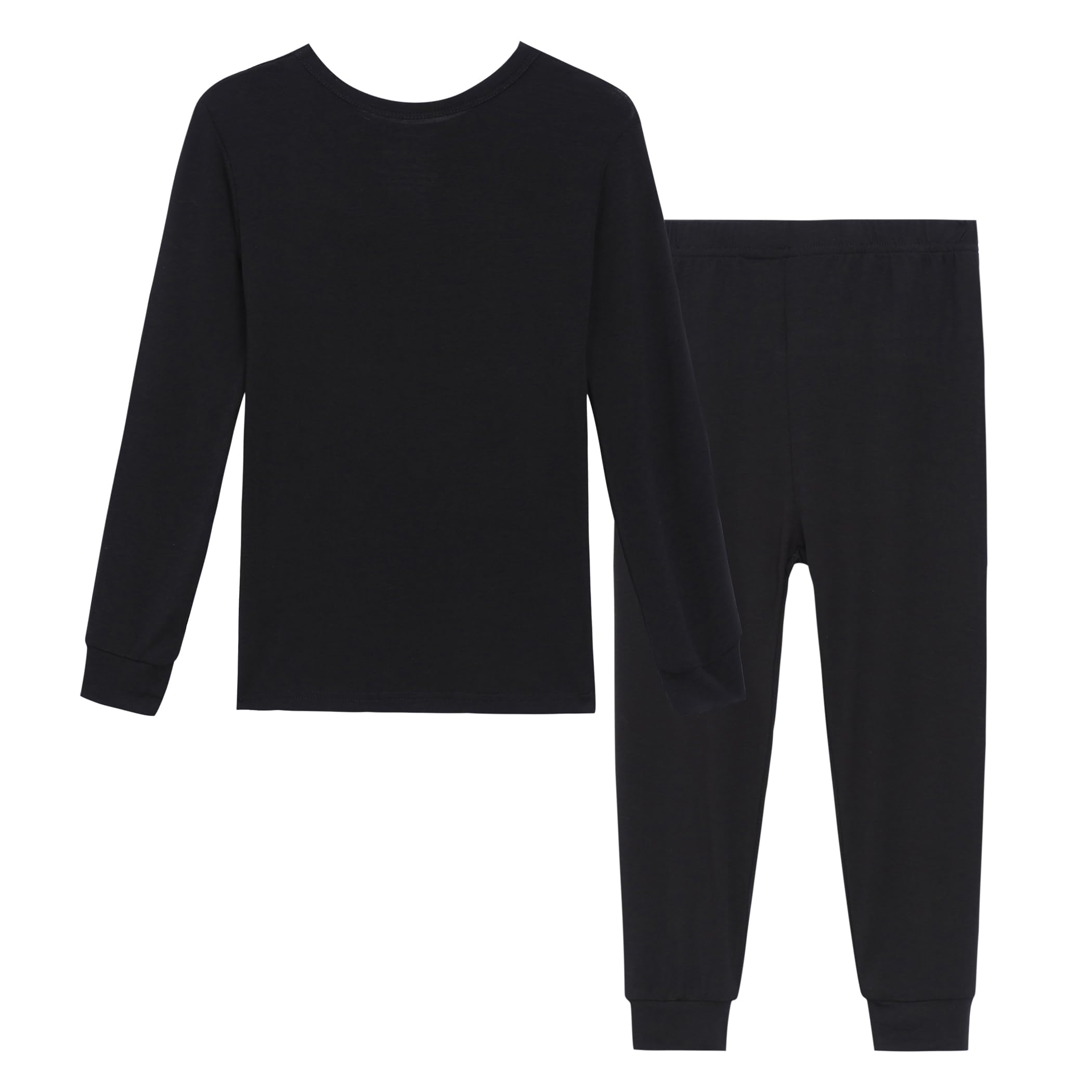 AIUI-HARNSBORN Baby Viscose Long Sleeve Summer Sleepwear Pajamas, Girls Boys Toddler Snug Fit Cool Pjs 2-Piece Sets, 24m-5T