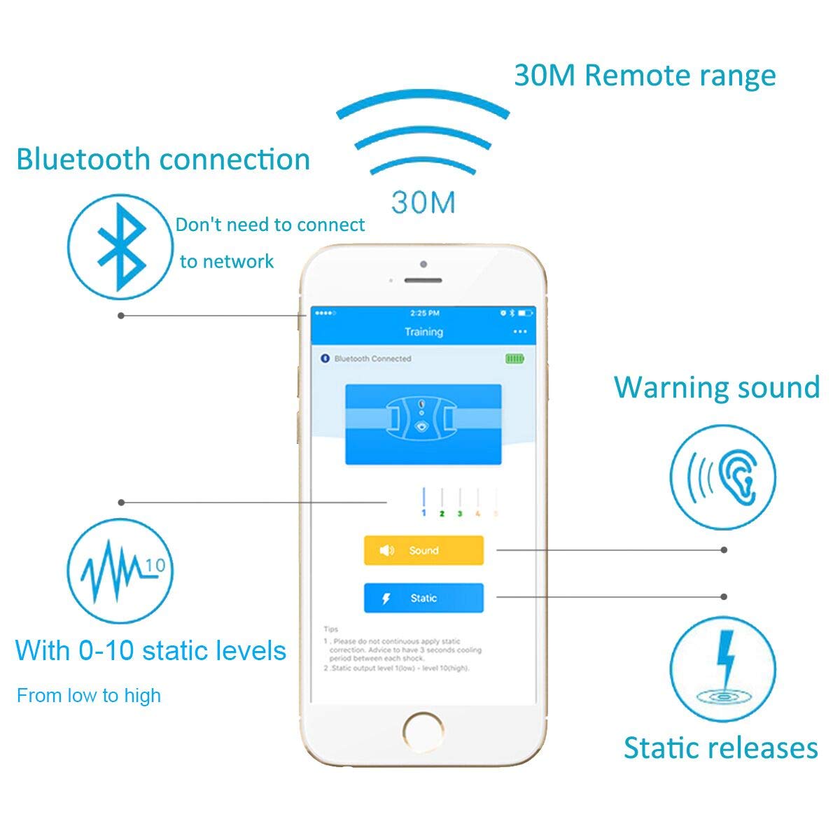 shock collar remote app