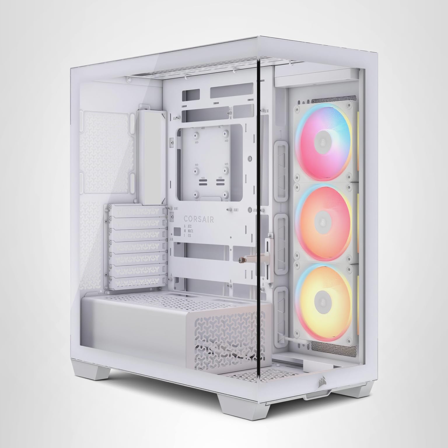 Amazon.com: CORSAIR 3500X LX RGB Link Panoramic Mid-Tower PC Case