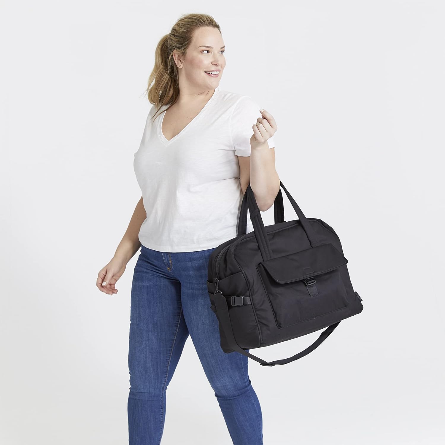 Miniatura 6 de Vera Bradley Womens Cotton Utility Travel Bag