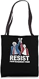 Fight Oligarchy Tour Resist Bernie and AOC Tote Bag 16 inches