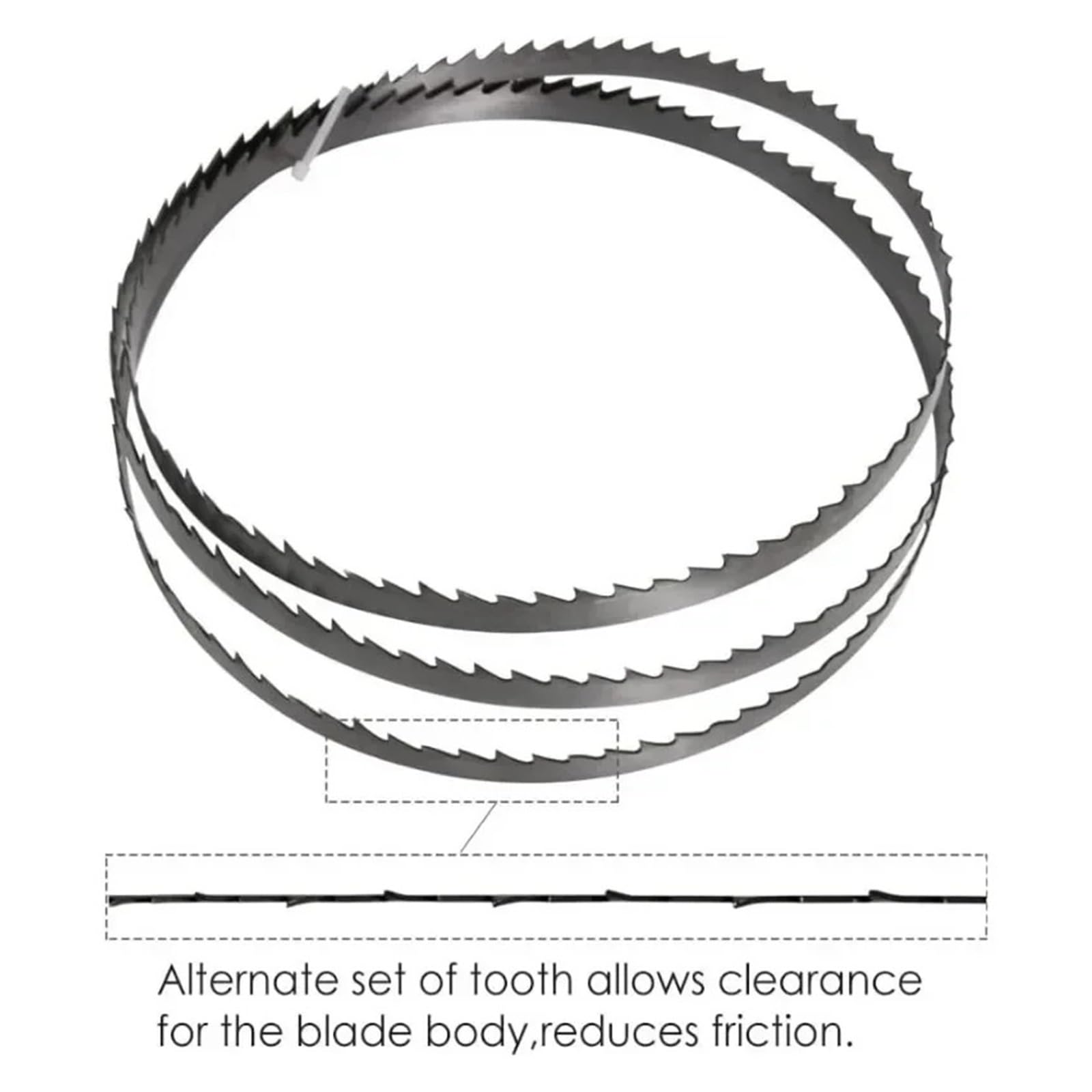 Brzeszczoty taśmowe, 1PC brzeszczoty taśmowe brzeszczoty taśmowe 1400 10 0,65 mm 6TPI narzędzia do cięcia drewna