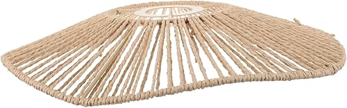 Yardwe La rota de la sombra que teje fácil instala la pantalla de la cuerda de papel para el restaur