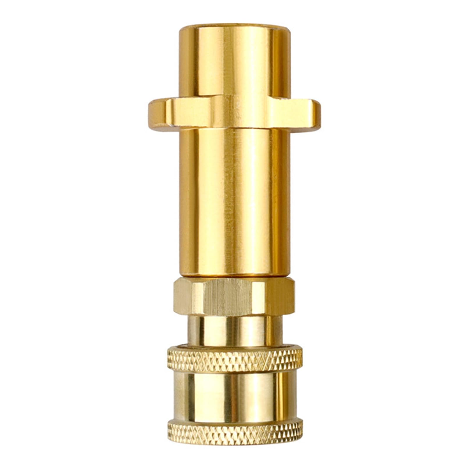 Msioytog Copper Alloy Durability Brass Quickly Connecting Fitting Pressure Washer Adapter For High Pressure Washer, 1 / 4Inch Interfaces Series