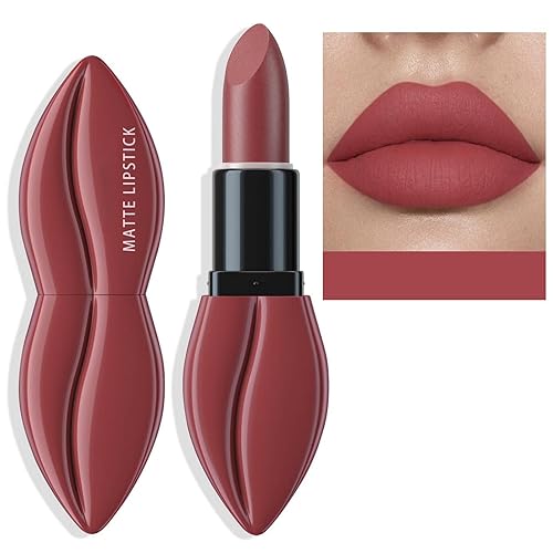 Miniatura 2 de Lápiz labial mate 2023, brillo de labios de terciopelo, 10 colores, hidratante de larga duración de 24 horas, impermeable, para cumpleaños, día de