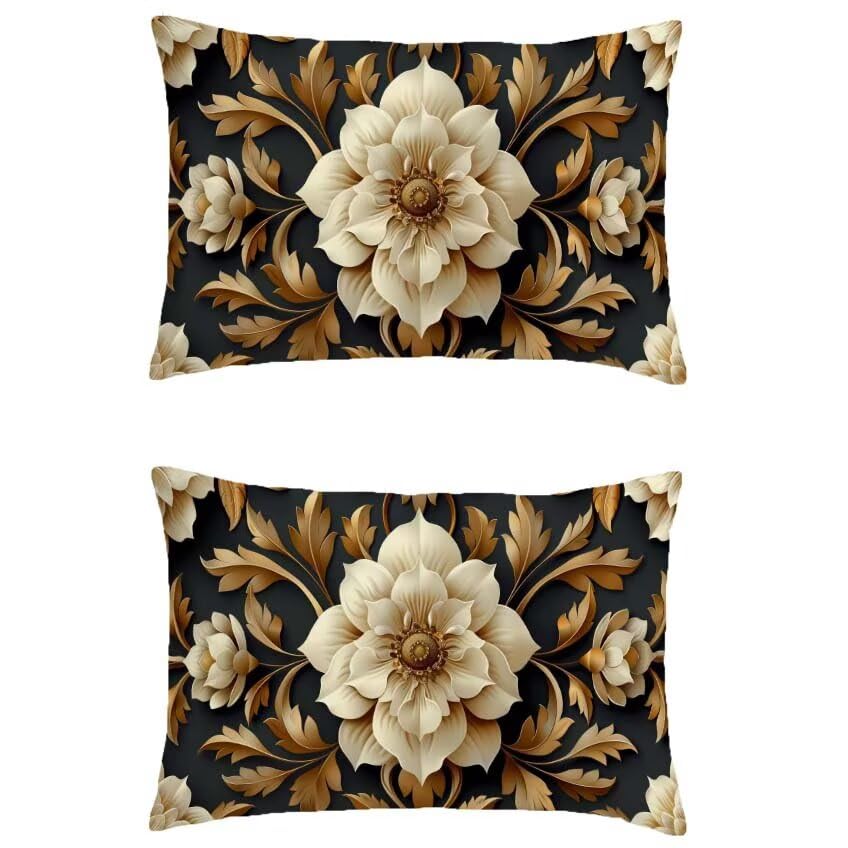 Housse de coussin bohème imperméable crème pour votre salon de jardin de automne 80x100cm