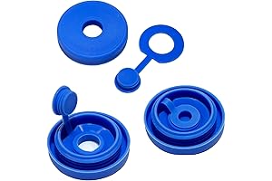 American Maid 5 Gallon Water Jug Cap (Blue - Pack of 3)