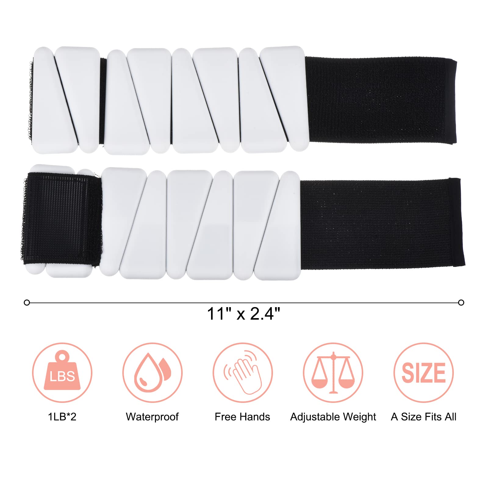 Poids de poignet et de cheville pour femmes et hommes, bras et jambe