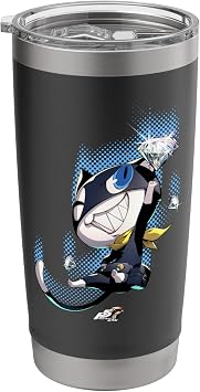 كوب معزول من الفولاذ المقاوم للصدأ من Persona 5 Royal Morgana ATLUS