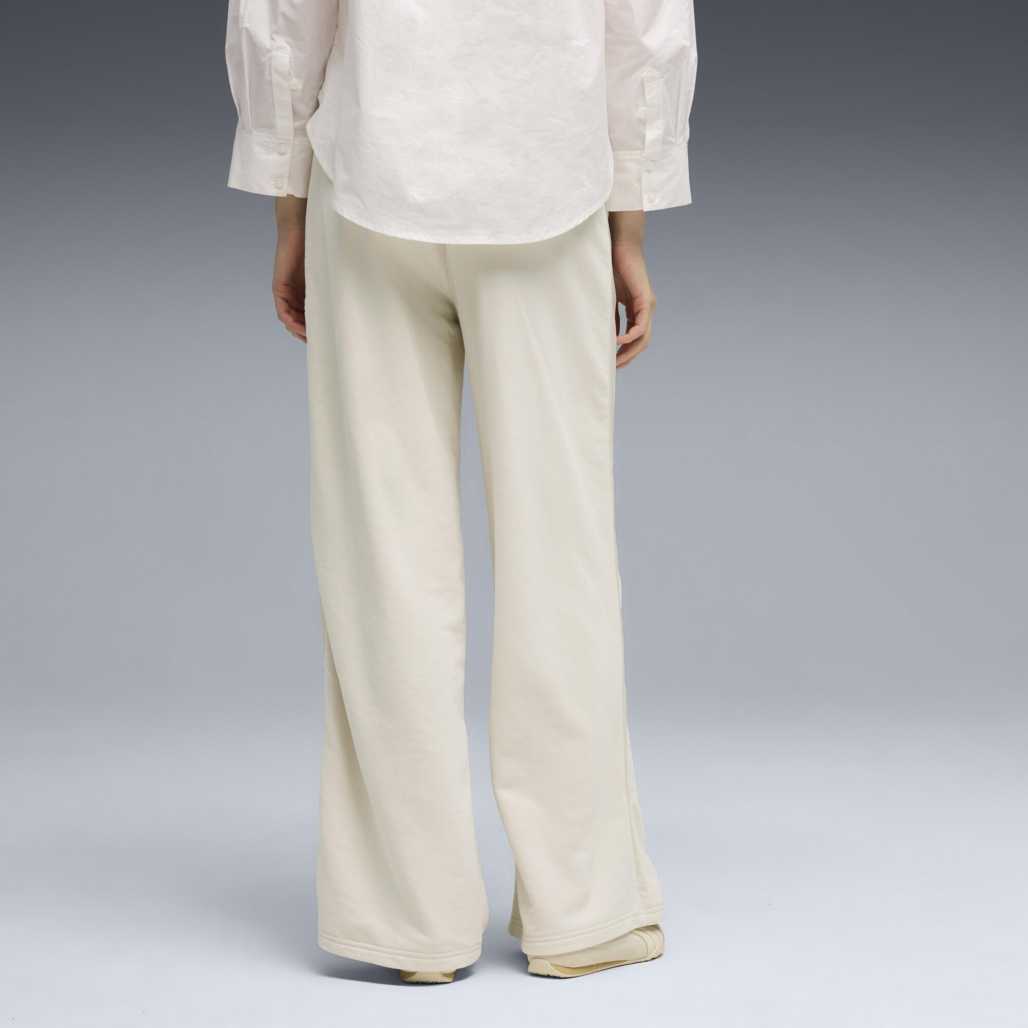 PUMA - Her Comfort High-Waist Wide Leg Pants TR, Pantaloni in Maglia Donna