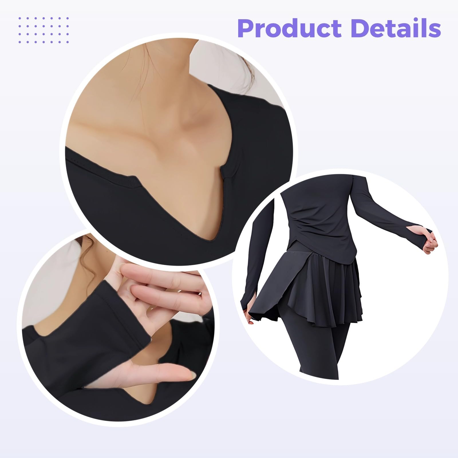 Conjunto de entrenamiento de pilates para mujer, conjunto de cuatro piezas para yoga, talla XXL, para 135-150 libras, incluye chaqueta, brasier deportivo, camiseta de manga larga, tela transpirable de