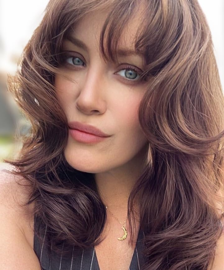 18k Karat Yellow Gold Plated Hammered Crescent Moon Pendant 16 inch lip chain Necklace Jewelry Gift for Women, Nickel Free, Hypoallergenic, Waterproof - Image 3