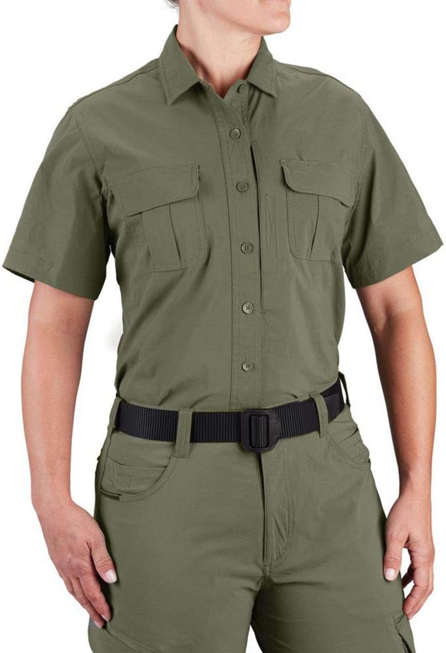 Propper Women's Summerweight Tactical Short Sleeve Shirt, NTOA Work Shirt, Tactical Shirt for Public Safety, Parks & Rec