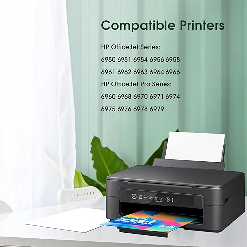 Miniatura 2 de Clorisun 902 902XL Compatible Ink Cartridge for HP 902 902XL with Newest Chip Officejet Pro 6978 6968 6958 6970 6960 6962 6975 6950 6954 Printer