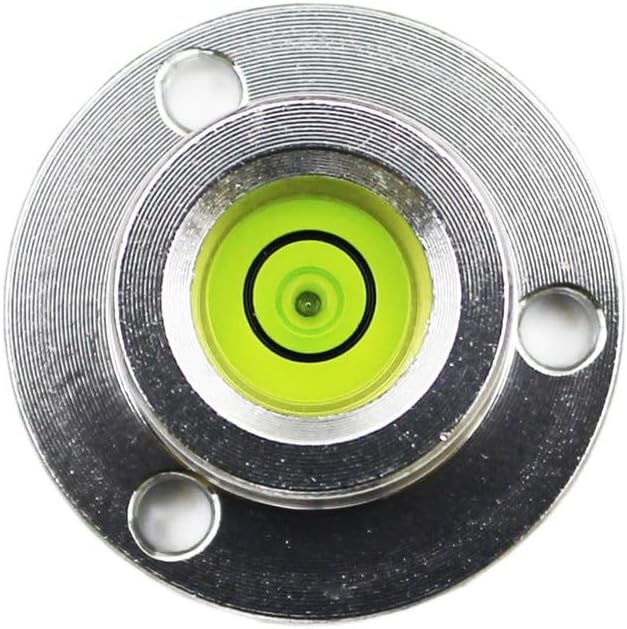 1pc Round Bubble Level Mini Water Level Ruler Sensor Spirit Levels Magnetic Available(Magnetic green)