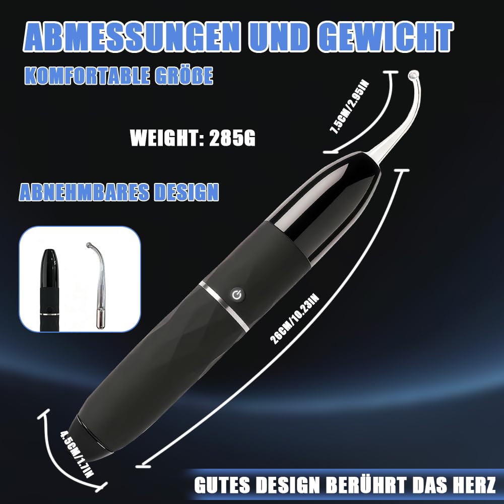 New Elektro Shock Massagestab Nippel, klitoris,Anal, Penis, G-Punkt Stimulation Elektrostimulation Mit Unendlich variabler Strom BDSM Masturbation SM E-stim Erotik Sex Spielzeug Für Männer Frau Paare
