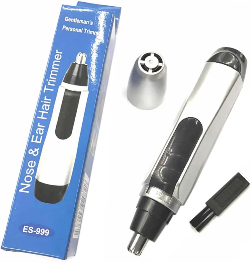 Electric Nose Hair Trimmer for Men Precision Compact Face Hair Shaver Safe Ear and Beard Epilator and Use