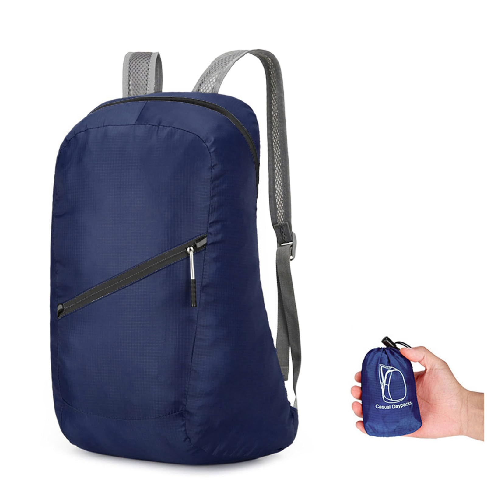 MICFENY Packable Water Resistant Backpack for Travel Camping Outdoor Hiking Daypack
