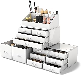 Readaeer Organizador de Maquillaje y Cosmétic...