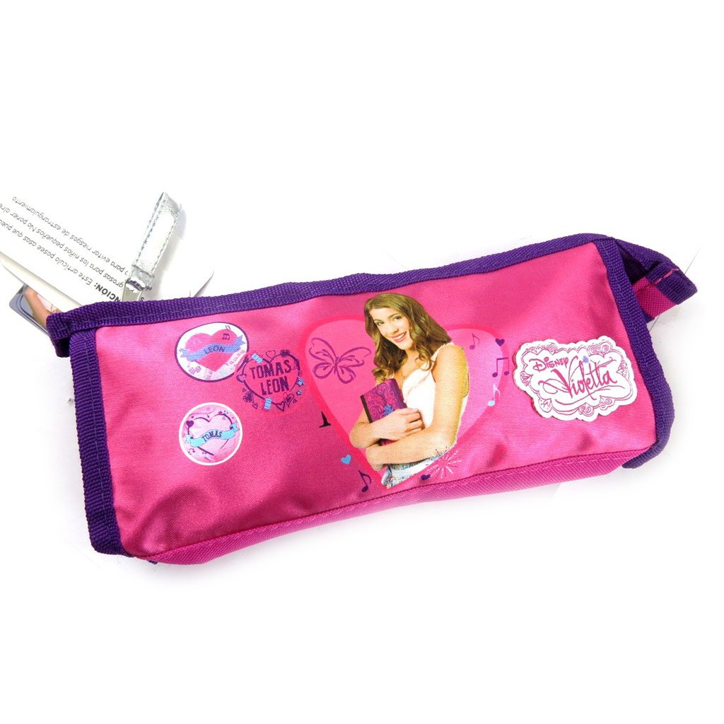 Makeup kit 'Violetta' pink satin purple.