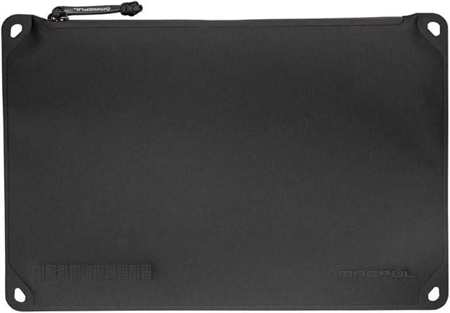 Magpul Bolsa DAKA com zíper tático para ferramentas e bolsa de engrenagens, preta, pequena (15,24 cm x 22,86 cm) (MAG856-001)