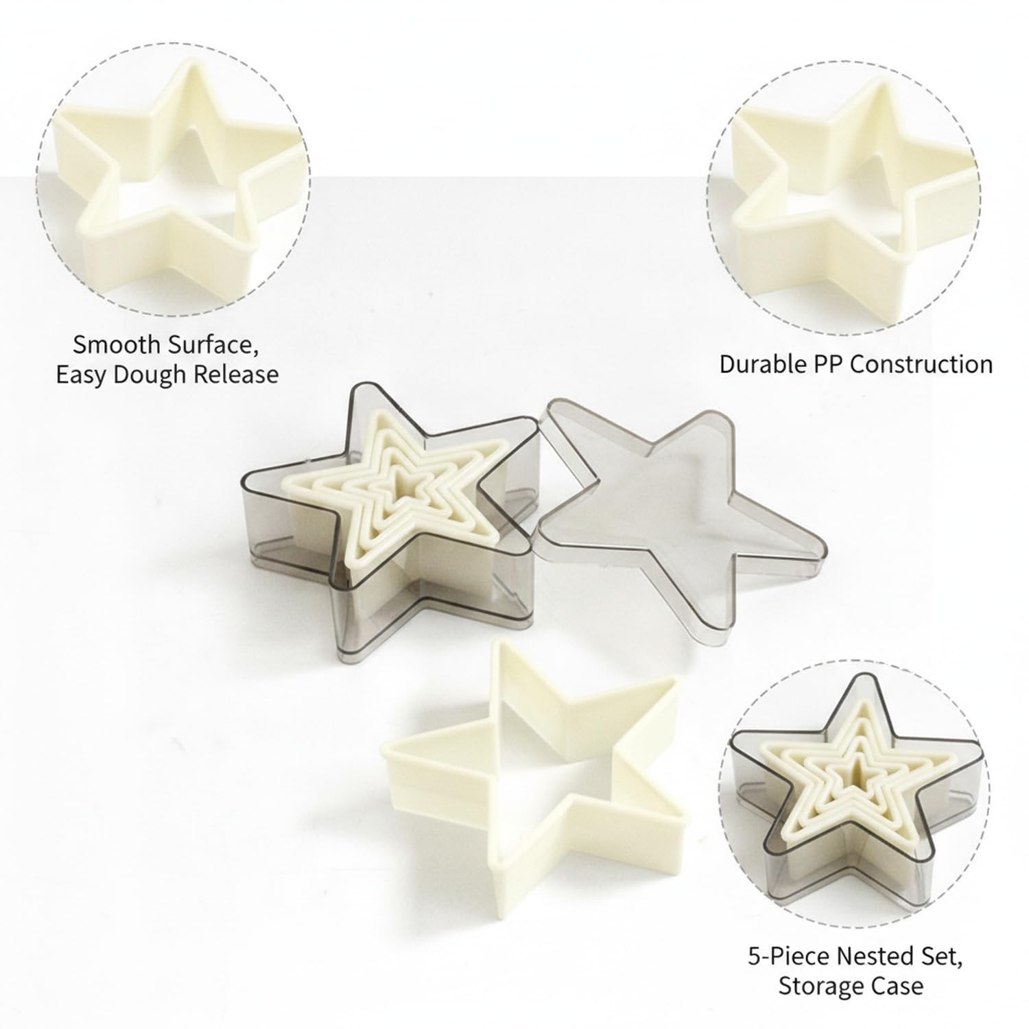 Formine per Biscotti, Set of 5