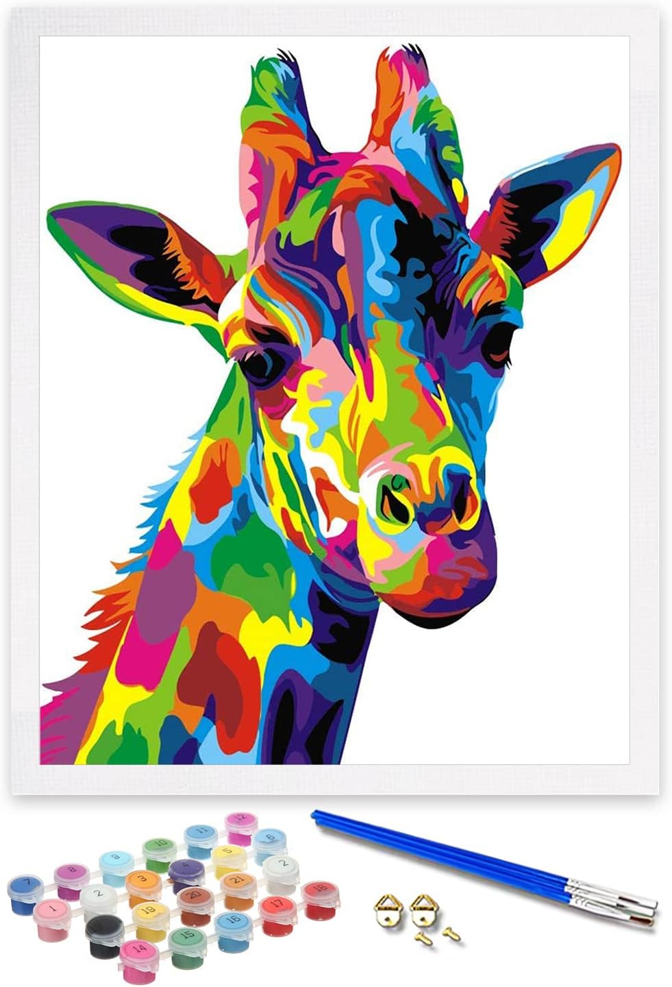 ifymei Paint by Numbers for Adults, Children, Beginners, DIY Gift Arts