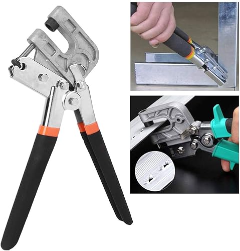 Miniatura 4 de Stud Master Framing Tool, 10.630 in Metal Stud Crimper Stud Crimper Alicates Herramientas para paneles de yeso, Punch Lock Framing Fijación