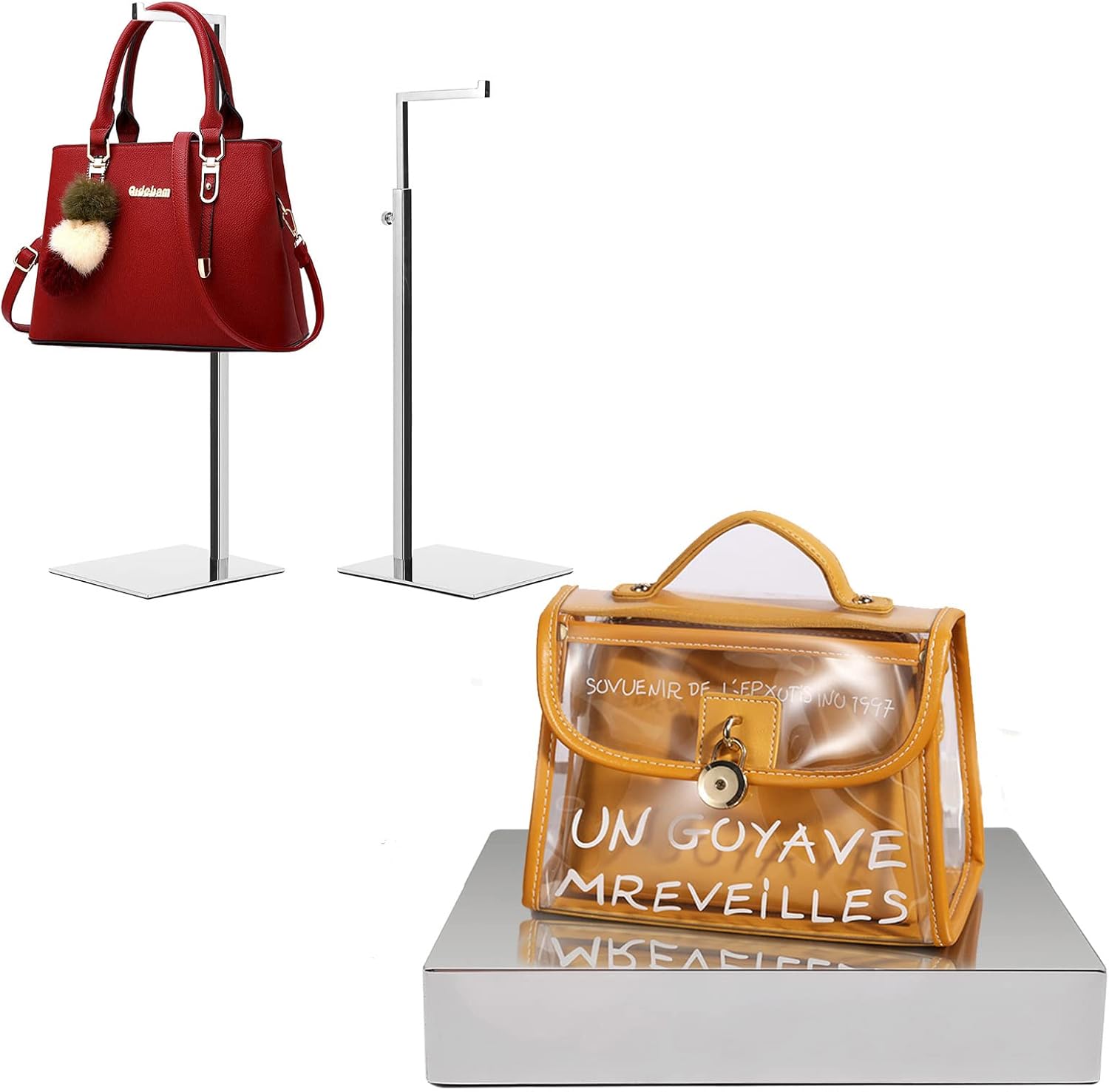 K KAIDIYIN Purse Display Stand Set Clothing, Shoes & Jewelry