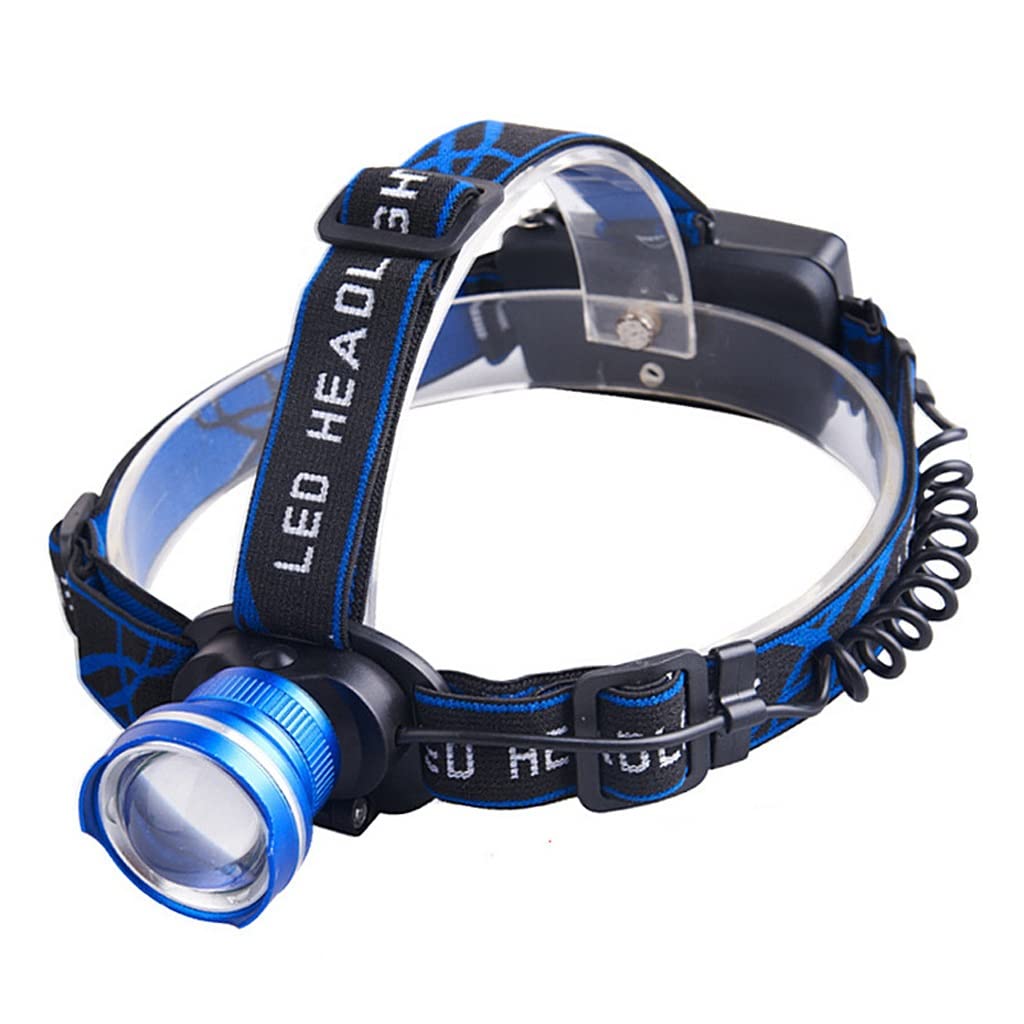 OYYMTE Led Strong Light Headlight Outdoor Charging Telescopic Focusing Aluminum Alloy Lightweight Lighting Torch