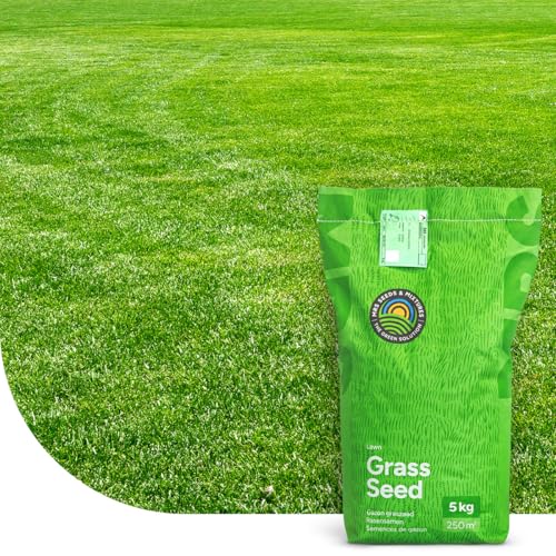 Fast Repair: Semence Gazon Regarnissage | 1 kg pour 50 m² | Germination rapide | Gazon dense et bien vert | pour pelouses et terrains de sport