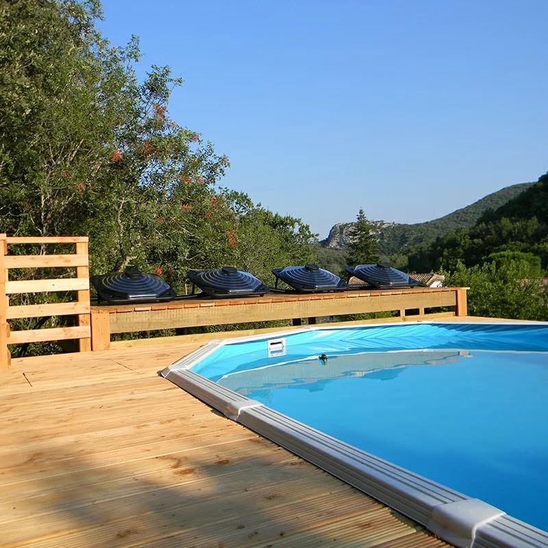 Dôme de Chauffage Solaire pour Piscine jusqu'à 15m³ sans kit by-Pass