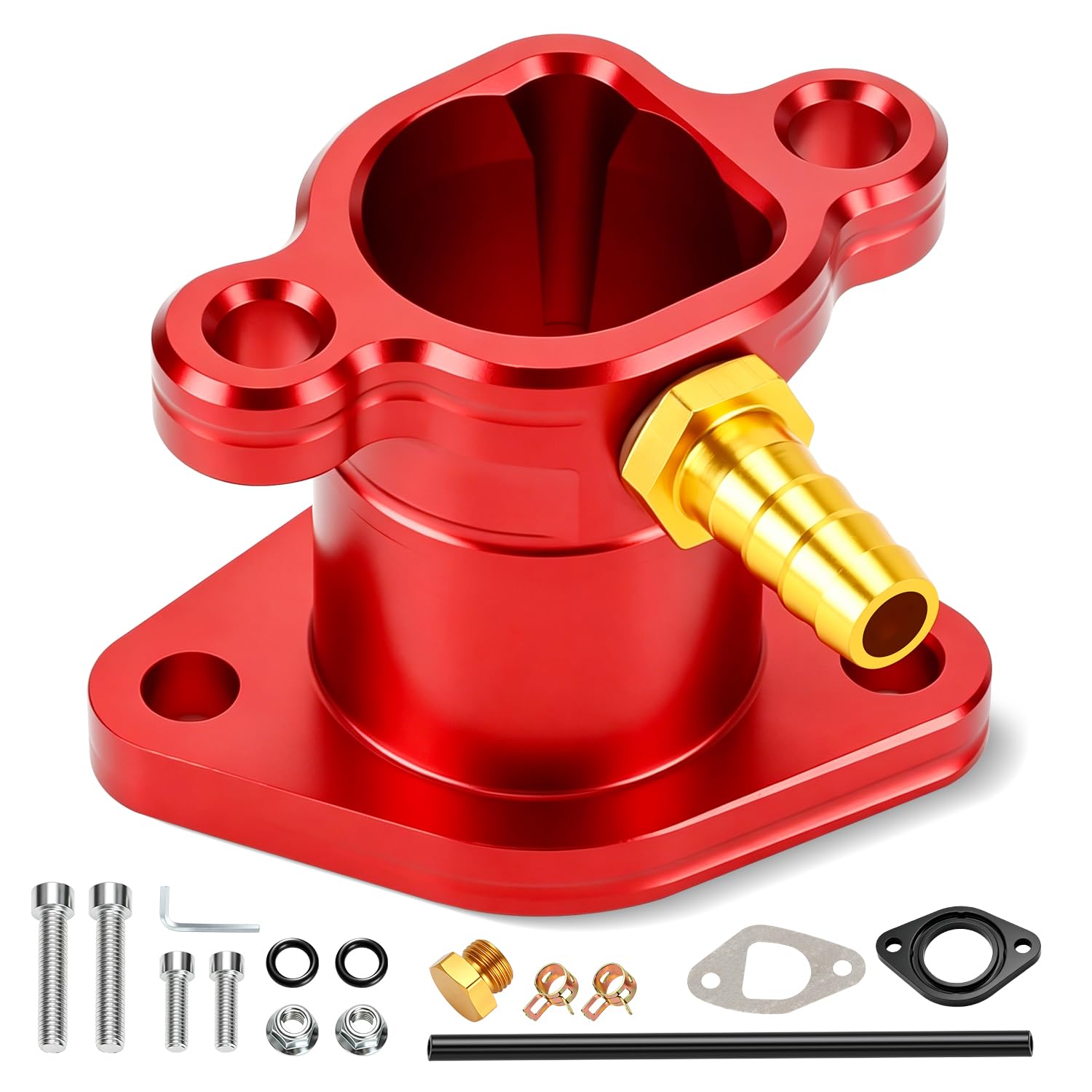 FVRITO 212cc Intake Manifold Pipe with Pulse for Coleman CT200U Mini Bike