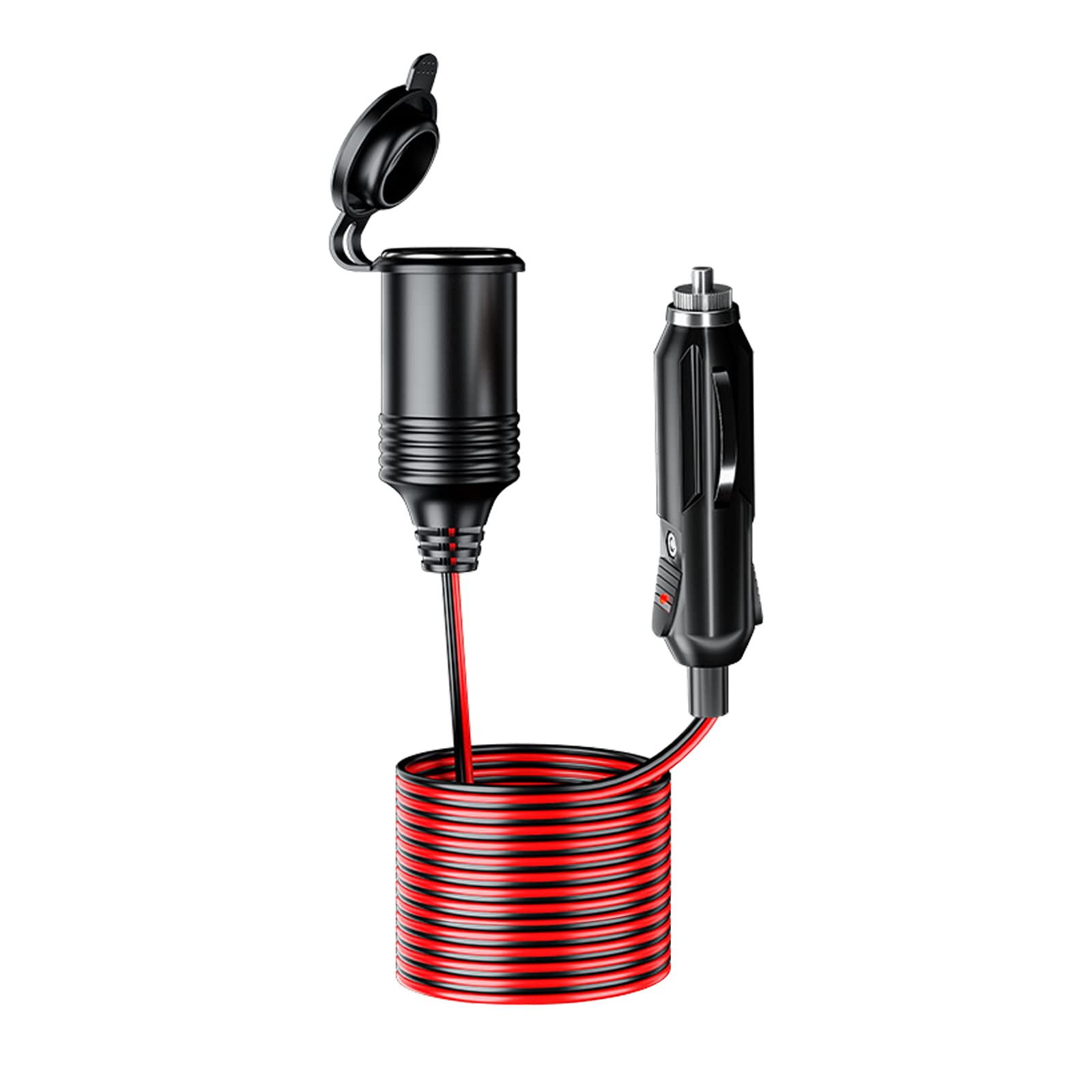 2 stuks met 4 poorten, 12 V, USB oplader, aluminium, 78 W, dual PD & QC, U S B poort, meervoudige stekker voor auto, USB C, sigarettenaansteker, vervanging met voltmeter, waterdicht, voor marine, boot