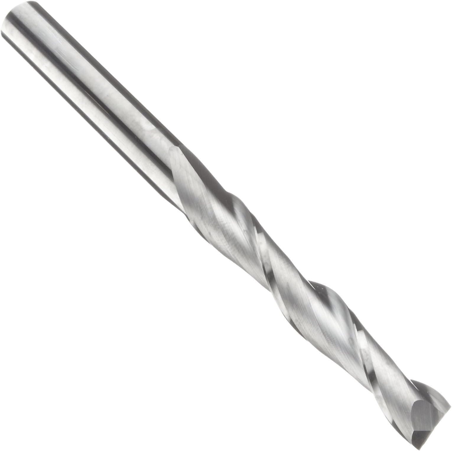 Niagara CutterN85267 Carbide Square Nose End Mill inch Uncoated (Bright) Finish Roughing and Finishing Cut 30 Degree Helix 2 Flutes 1.5 Overall Length 0.125 Cutting Diameter 0.125 Shank Diameter