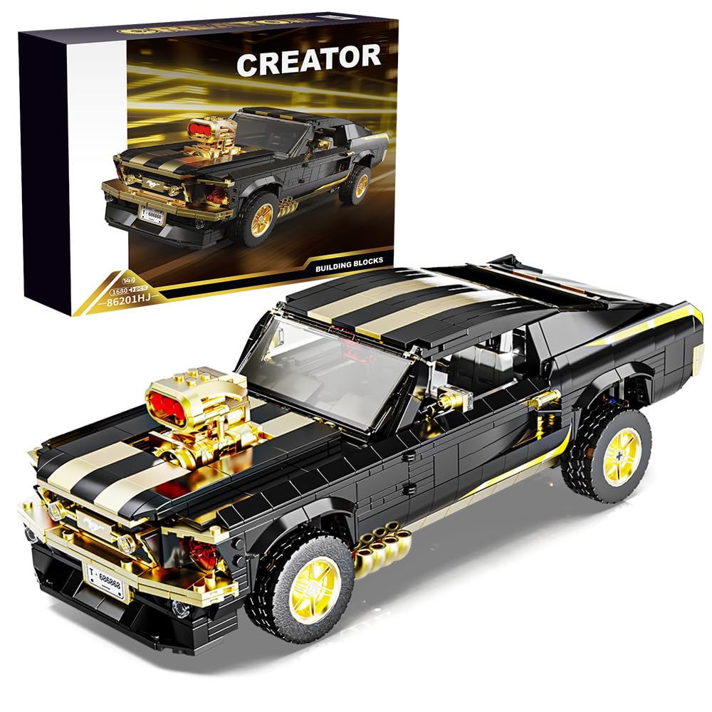 Amazon.com: Voxifyx 1:10 MOC Sports GTRS Car Building Blocks Toys