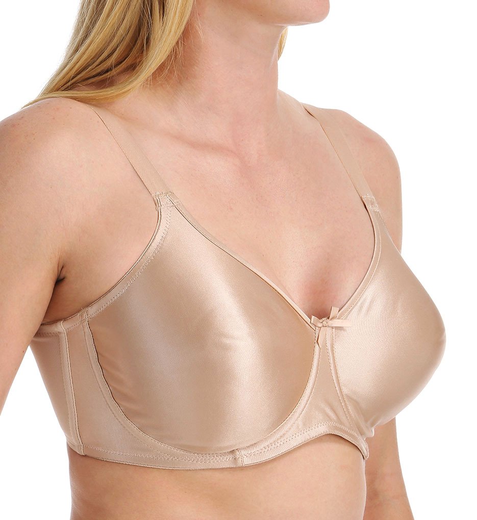 Va Bien Women's Vintage Fit Minimizer Underwire T-Shirt Bra 605