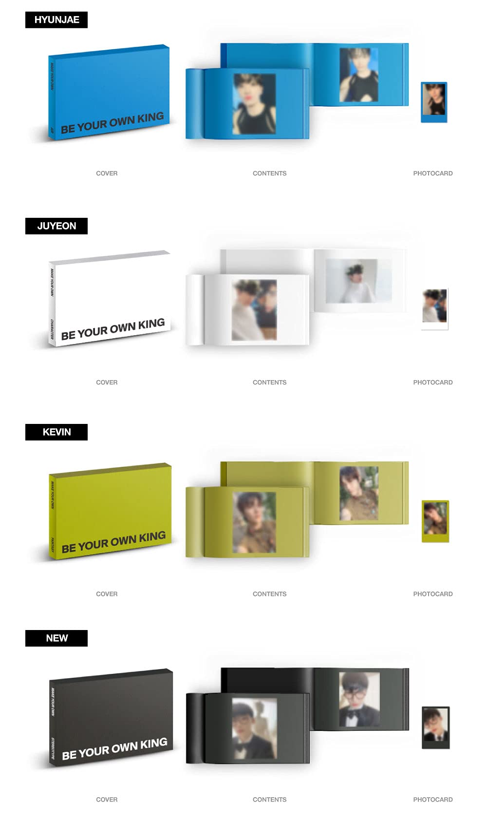 Cre.ker Entertainment The Boyz - Selfie Book [BE Your Own King
